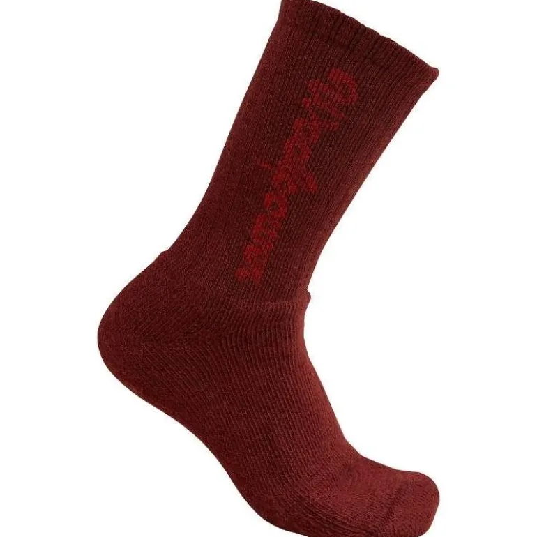 Kids Socks Classic Logo 400 Rust Red