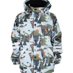 Lekhyttan Rain Set. Fleece Lightblue/Brown
