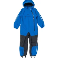 Lilletind Kids Coverall Olympic Blue/Dark Shadow Grey