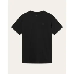 LOKE badge tee - Regenerative Organic Ce Black Jet
