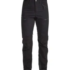 Makke High Waist Curved Pants W Short Black