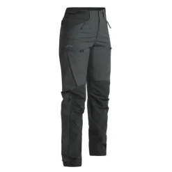 Makke High Waist Curved Pant W Dark Agave/Seaweed