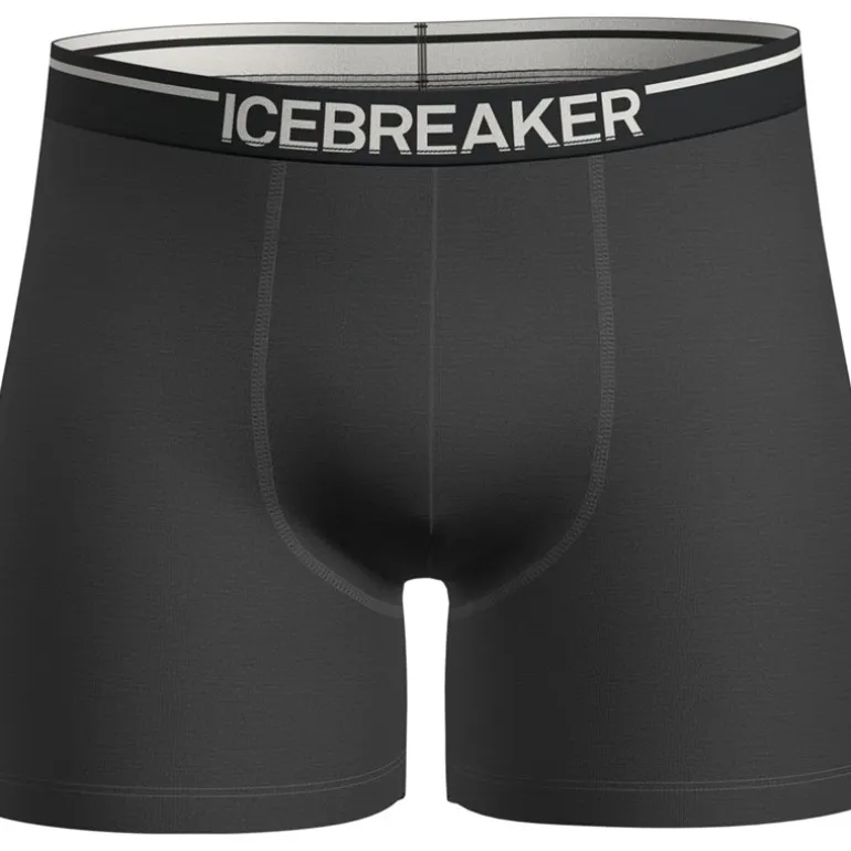 Men Merino 150 Anatomica Boxers Jet Hthr