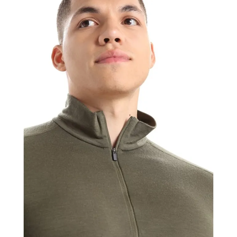 Men Merino 200 Oasis LS Half Zip Loden