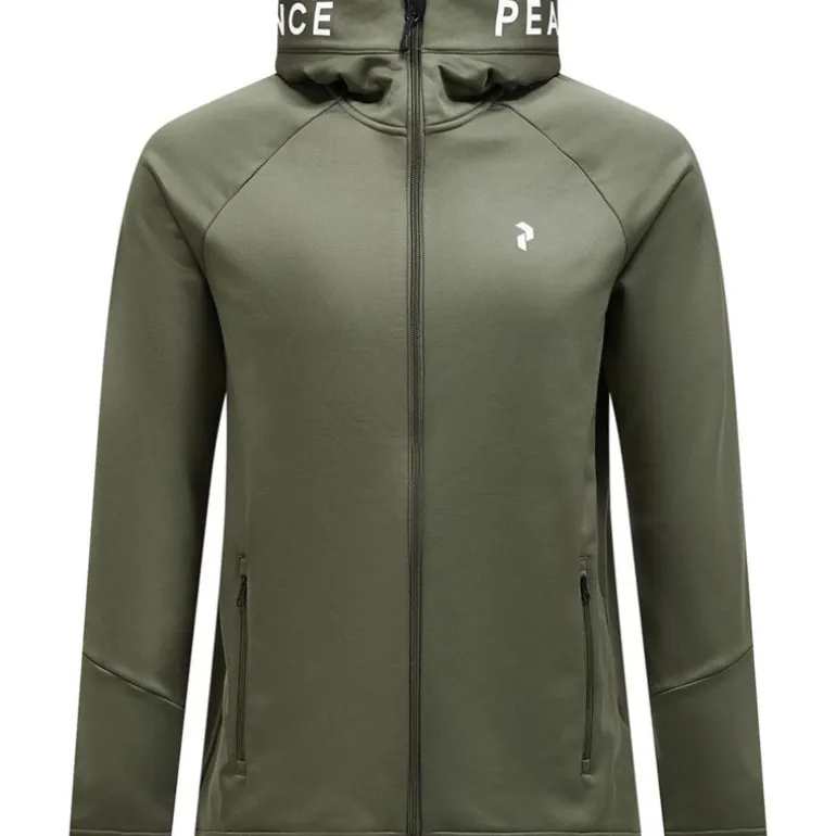 M Rider Zip Hood Pine Needle/Pine Needle