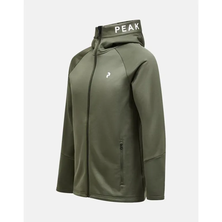 M Rider Zip Hood Pine Needle/Pine Needle