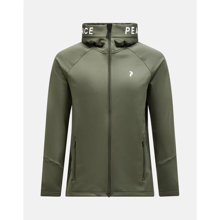 M Rider Zip Hood Pine Needle/Pine Needle