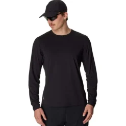 M's Pace Air LS Tee True Black