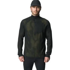 M's Pace Flow Half Zip True Black