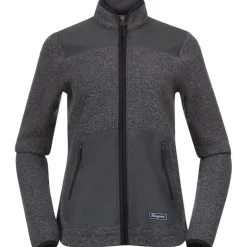 Nordmarka ReWool Pile Midlayer Jacket Wo Solid Dark Grey/Dark Shadow Grey