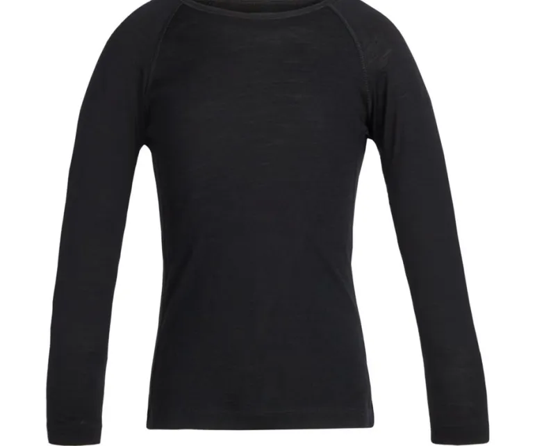 200 Oasis LS Crew Top Kids Black