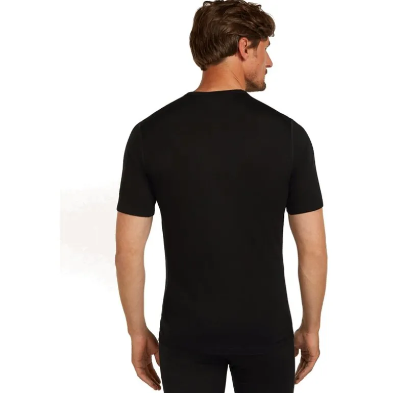 200 Oasis SS Crew Top Men Black