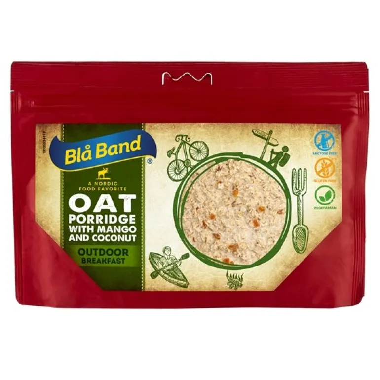Oat Porridge With Coconut & Mango