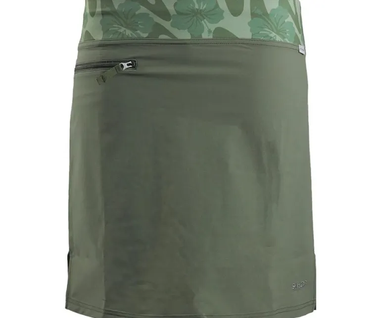 Outdoor Knee Skort Women Dk. Green