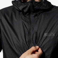 Pace Wind Light Hooded Jacket M Black