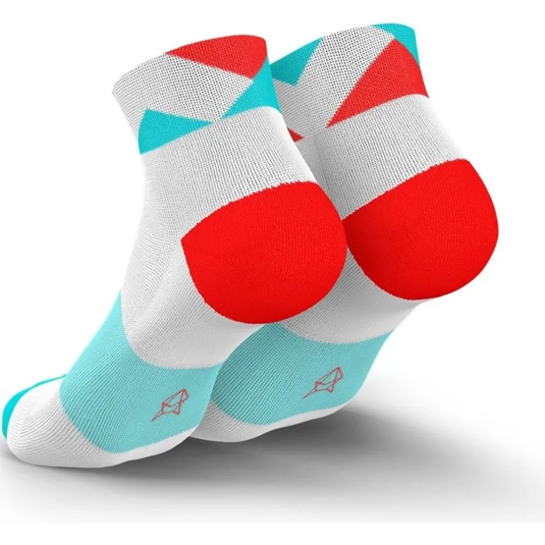 Peaks Short Socks Cyan Inferno