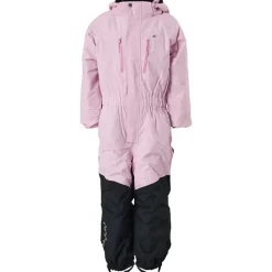 Penguin Snowsuit Kids Frostpink