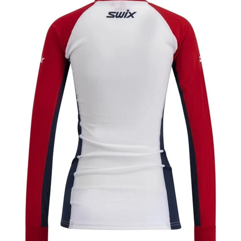 RaceX Classic Long Sleeve W Swix Red/Bright White