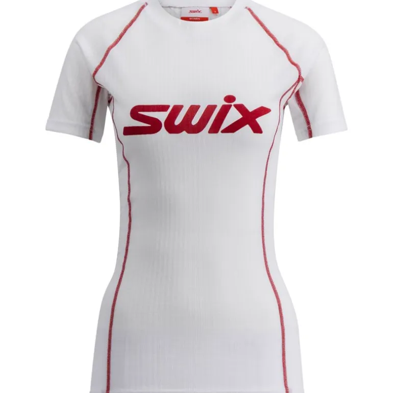 Racex Classic Short Sleeve W Bright White/Swix Red
