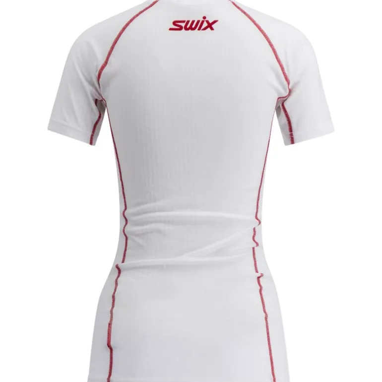 Racex Classic Short Sleeve W Bright White/Swix Red