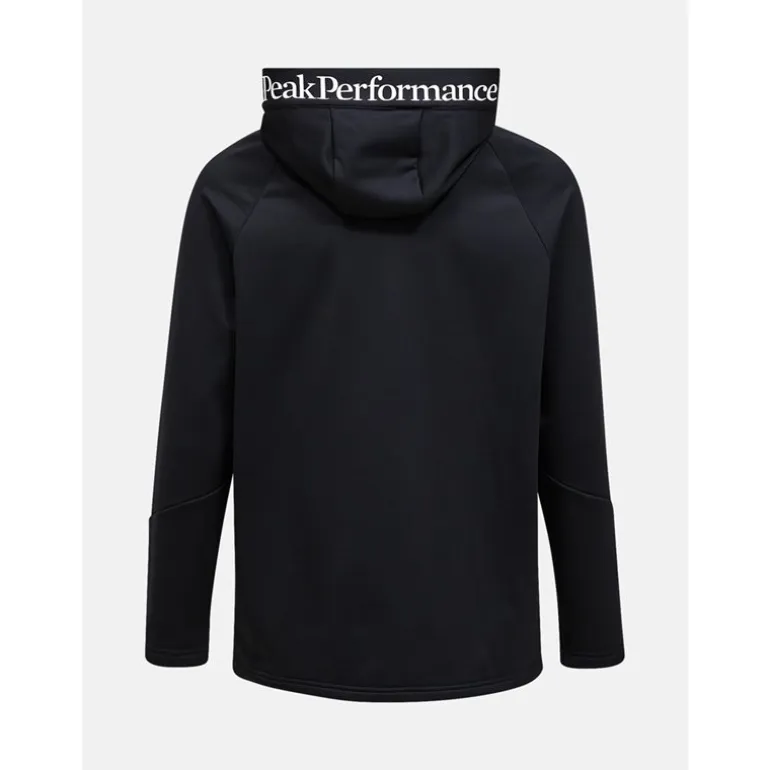 Rider Essentials Midlayer Zip Hood Men Black/Black