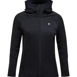 Rider Essentials Midlayer Zip Hood Women Black/Black