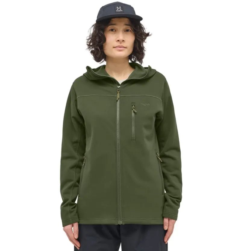 Rosson Mid Hood Women Seaweed Green