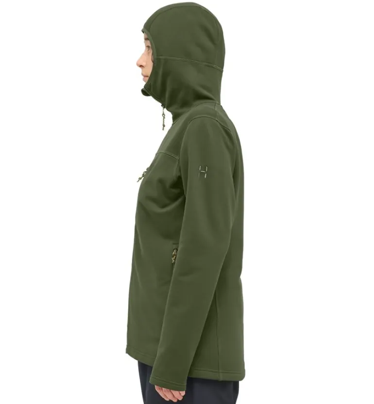 Rosson Mid Hood Women Seaweed Green