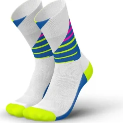 Running Ladders Socks White Canary