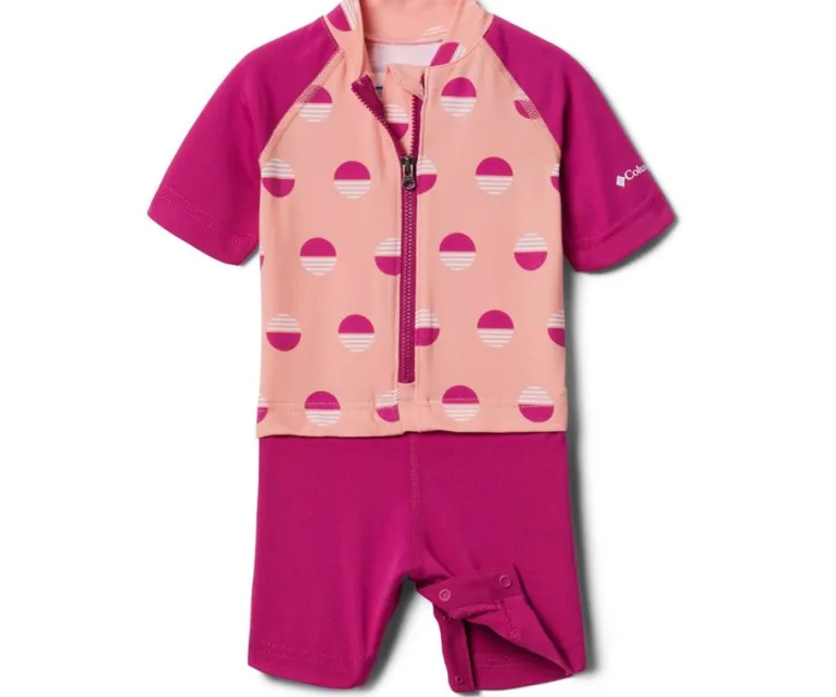 Sandy Shores Sunguard Suit Toddler Coral Reef Sundaze/Wild Fuchsia