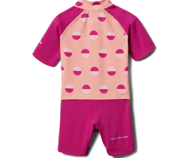 Sandy Shores Sunguard Suit Toddler Coral Reef Sundaze/Wild Fuchsia