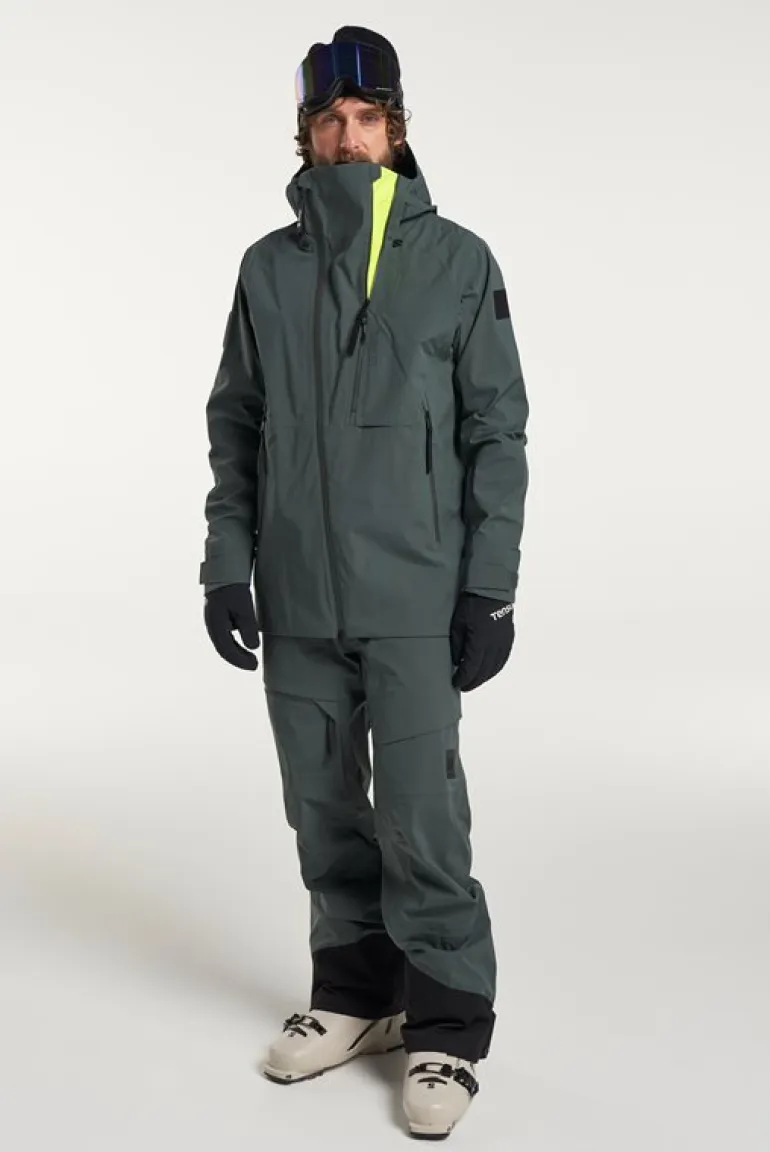 Shibui Shell Jacket Men Coal Green Shell