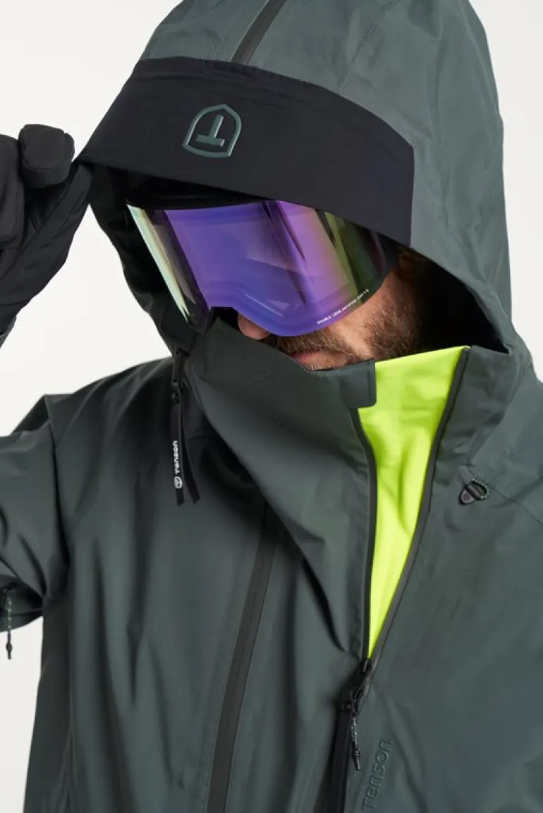 Shibui Shell Jacket Men Coal Green Shell