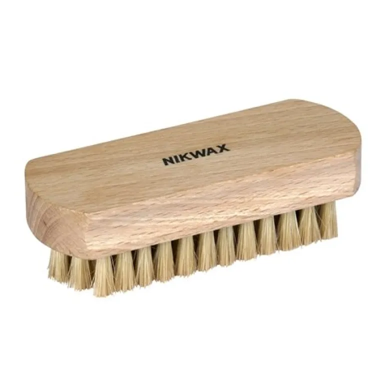 Shoe Brush White Bristles