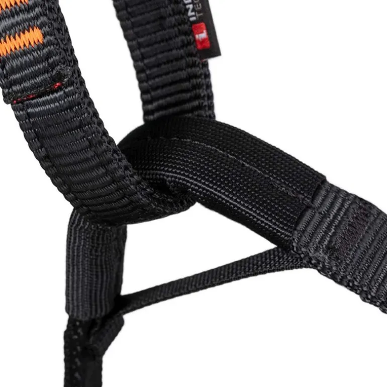 4 Slide Harness Vibrant Orange/Black
