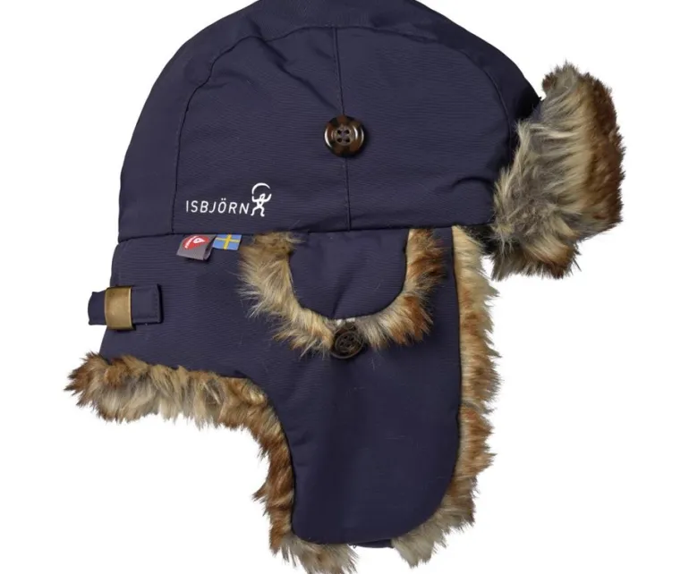 Squirrel Winter Cap Kids Navy