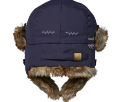 Squirrel Winter Cap Kids Navy