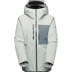 Stoney HS Thermo Hooded Jacket Women Silver Sage/Strata