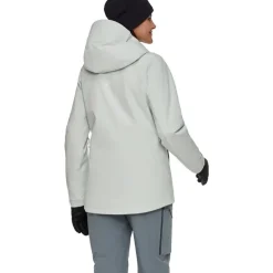 Stoney HS Thermo Hooded Jacket Women Silver Sage/Strata