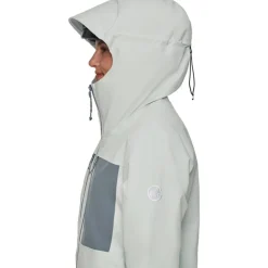 Stoney HS Thermo Hooded Jacket Women Silver Sage/Strata
