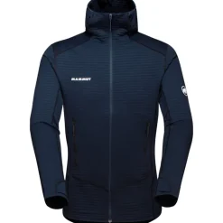 Taiss Light ML Hooded Jacket Men Marine