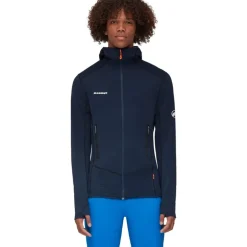 Taiss Light ML Hooded Jacket Men Marine
