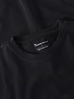 Tee With Flaglabel Black Jet