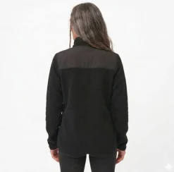 THE Pile Jacket W Black