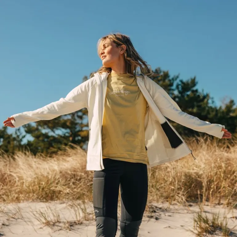 Tived Merino Hoodie W Chalk White