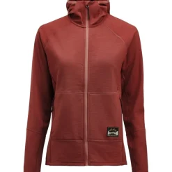 Tived Merino Hoodie W Rosewood
