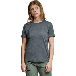 Tived T-shirt W Dk Sky Blue