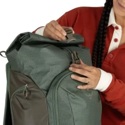 Transporter Roll Top Pine Leaf/Earl Grey