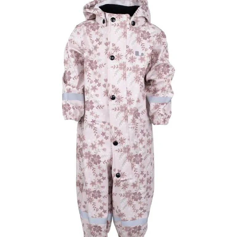 Vattholma Rain Baby Overall Pink/White