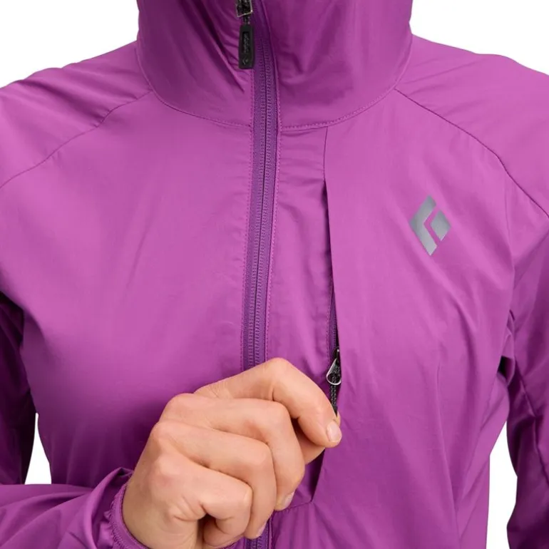 W Alpine Start Hoody Piton Purple